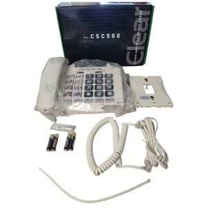 Clear Sounds FL-CSC500 Amplified Spirit Corded Phone Speakerphone New Open Box